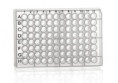 4TI-LB0125 384 Square Deep Well Storage Microplate, 190ul square wells, V-shaped bottom, clear PP, low binding ( 100 pcs/pkg )